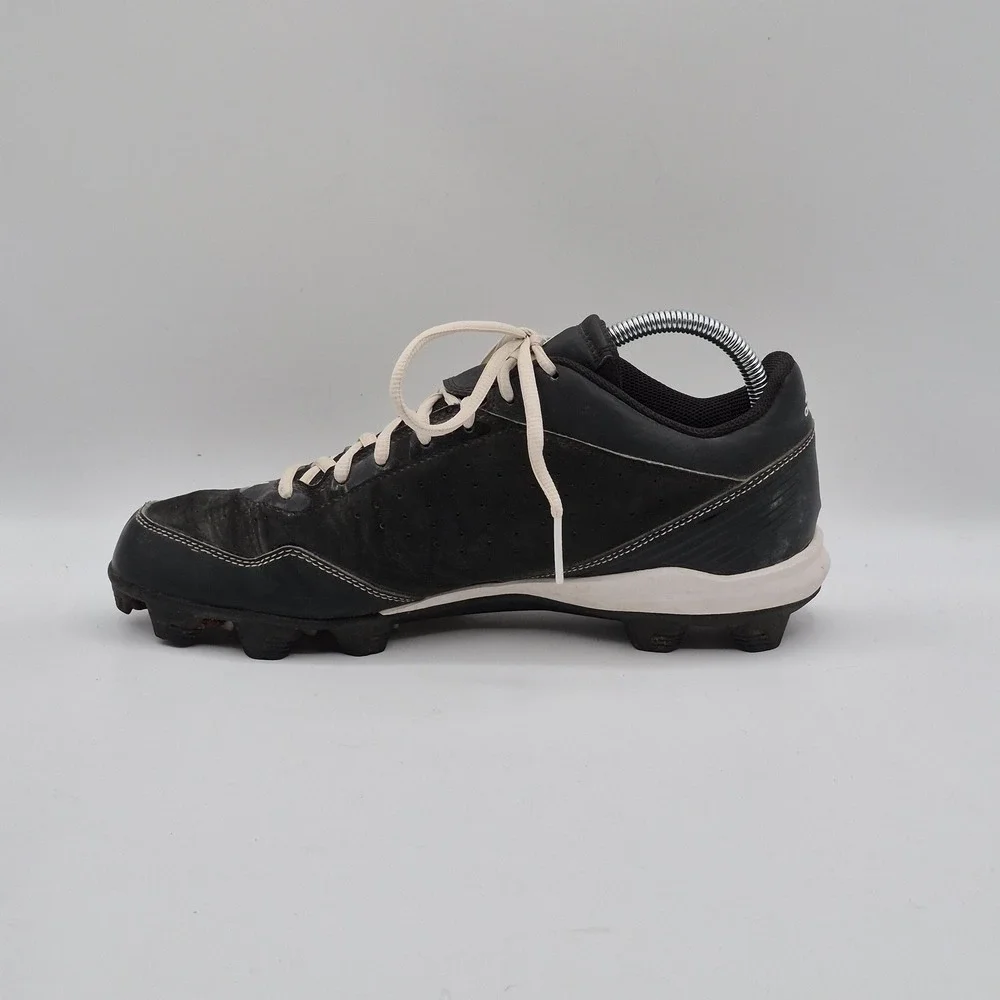 Adidas Baseball Cleats Shoes Mens Size 9 Black Low Top Molded Spikes‎ G67489